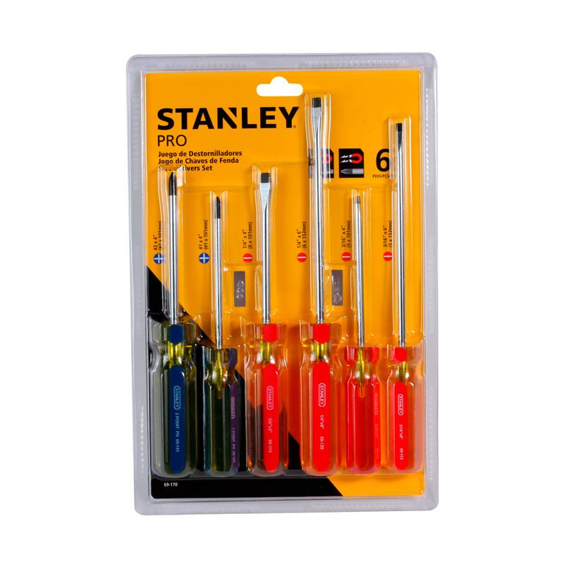 Set Destornill Profesion 6 Pza