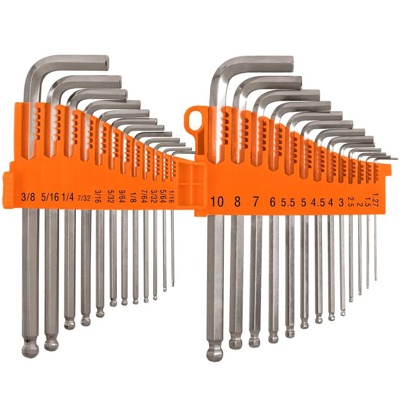 Set Llaves Allen Mm 25 Pzas