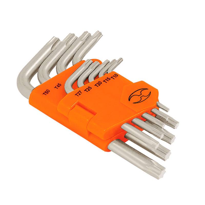 Set Llaves Torx 9 Pza