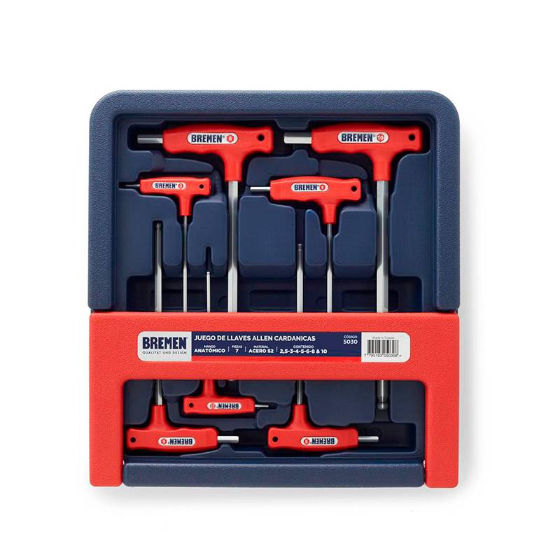 Set Llaves Allen 7Pzs