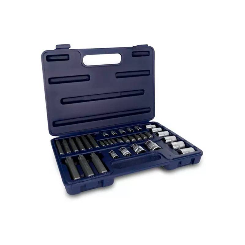 Set Bocallaves Y Puntas Torx