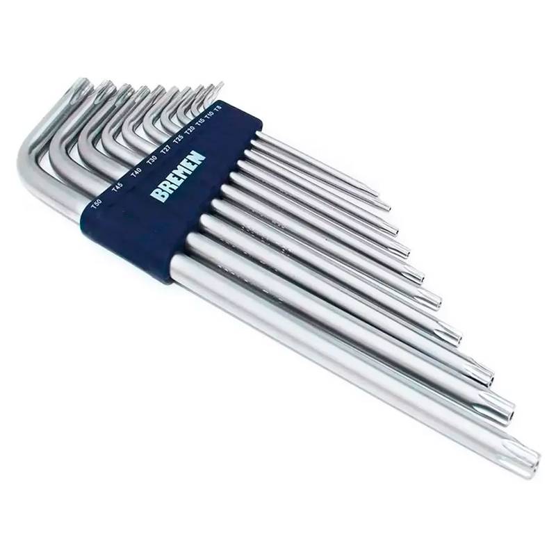 Set Llaves Torx L Xl 10Pza