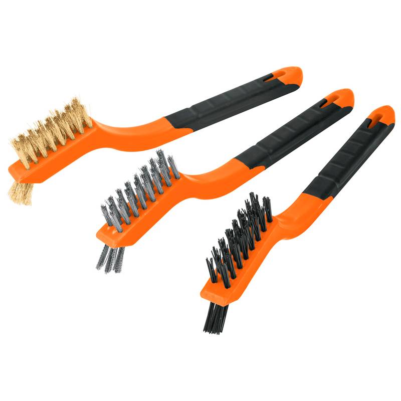 Set 3 Mini Cepillos Alambre